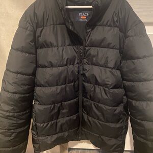 Place Quilted Black Jacket